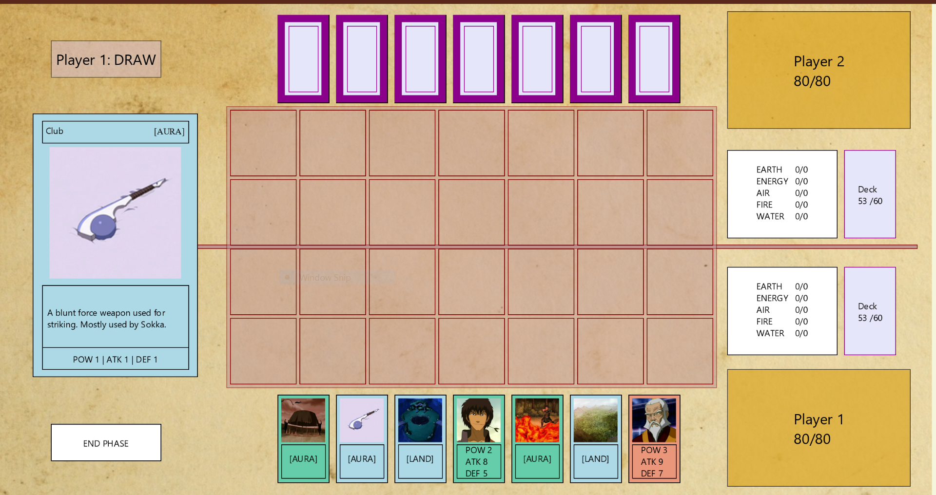 Avatar Duel Game